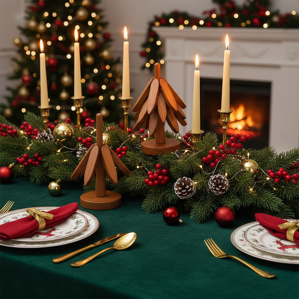 Wooden Trivet Heat Insulation Mat